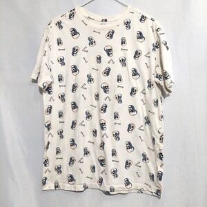 Old Navy Boys XXL 18 Skull Bones Graphic Tee Short Sleeve Crew Neck Cotton NWOT